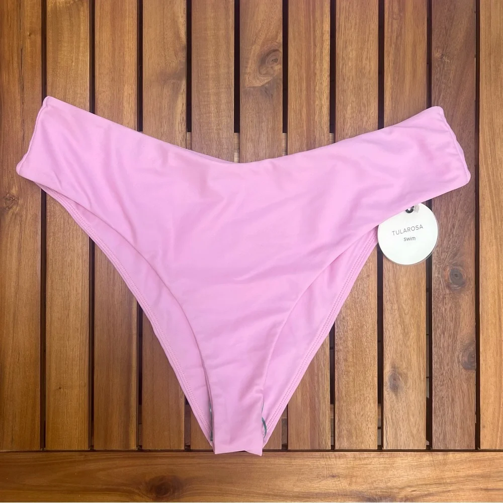 Tularosa Kyndle Bikini Set in Pastel Pink - Picture 5 of 7